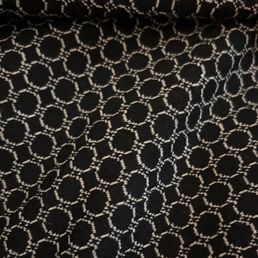 Max Studio Black Grid Pattern Long Sleeve Dress N… - image 5